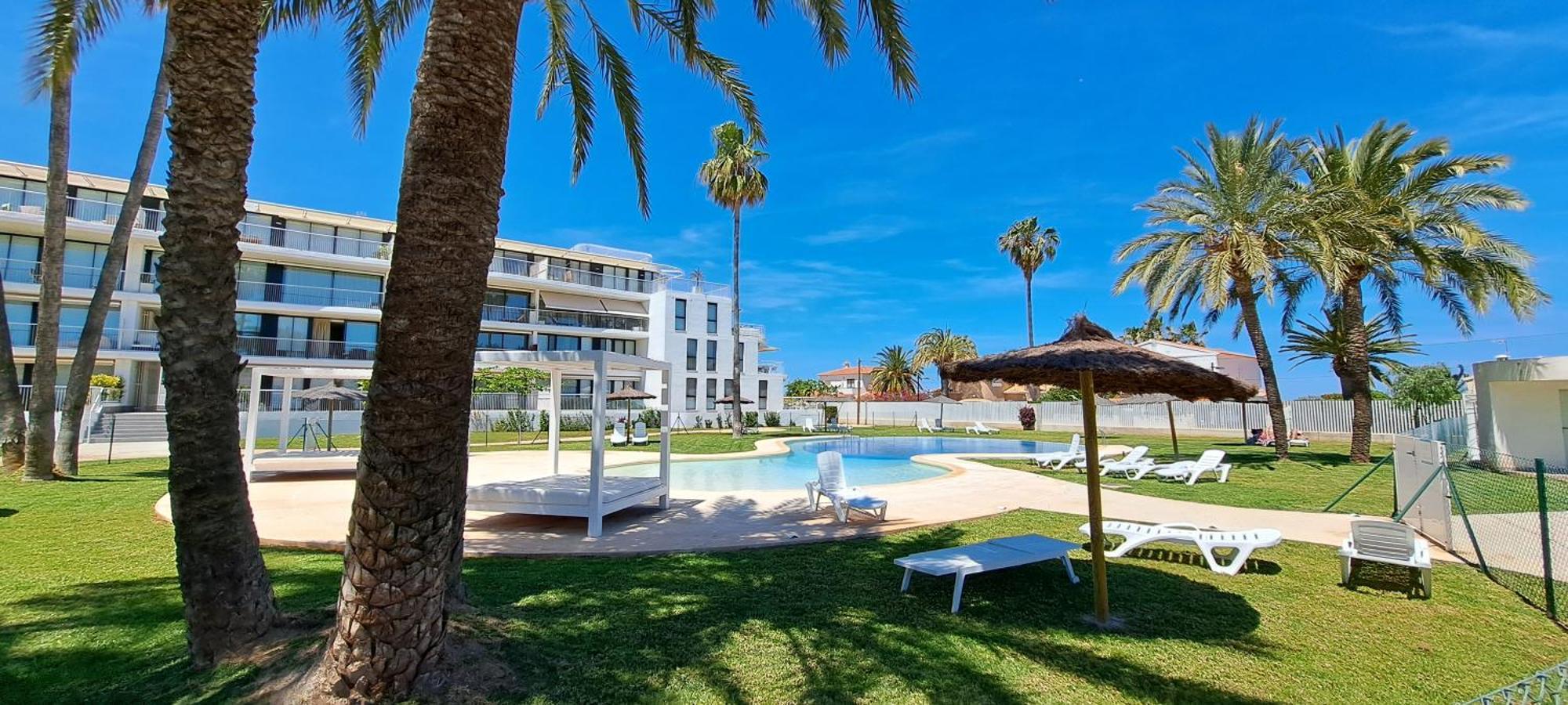 Junto Al Mar En Residencial Appartement